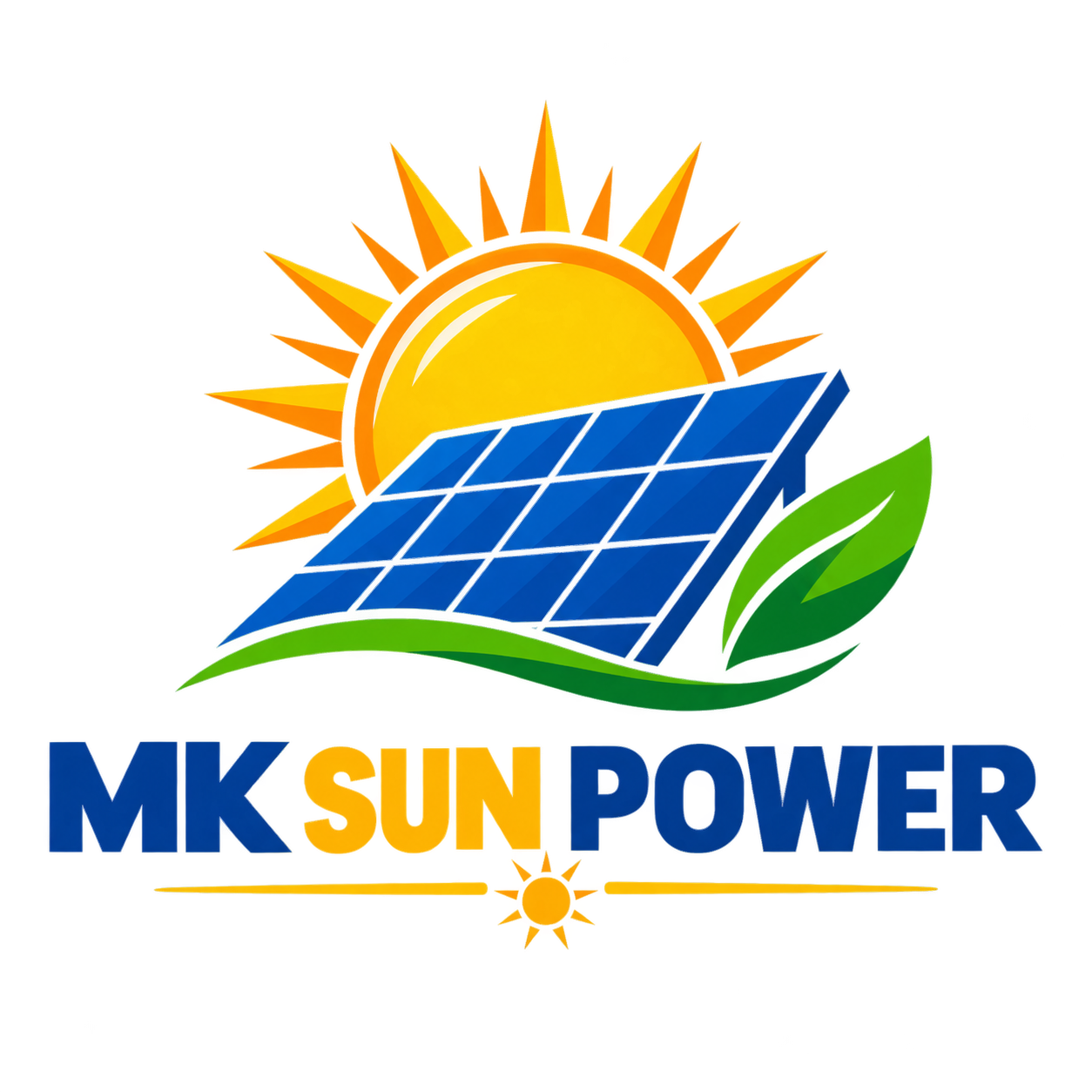 MK Sun Power Logo